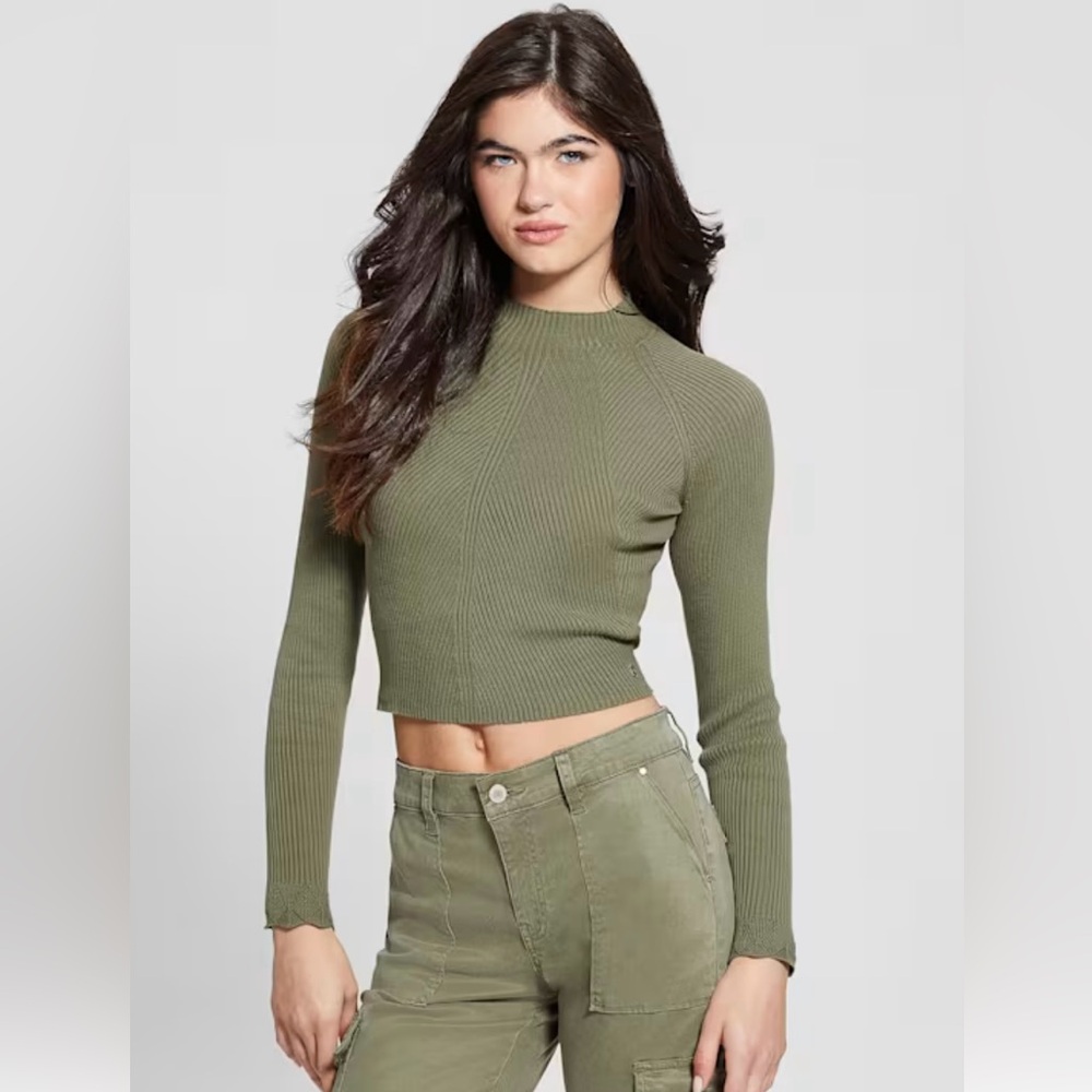Eco Marie Open-Back Sweater Top